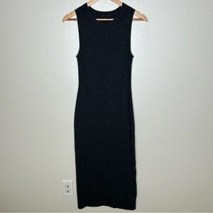 Jenni Kayne Sleeveless Sweater Dress grey small
